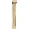 Ekena Millwork Traditional Block Rough Sawn Bracket w/ Offset Brace, Douglas Fir, 4"W x 20"D x 28"H BKT0402X20X28TRA05RDF - alternate 4